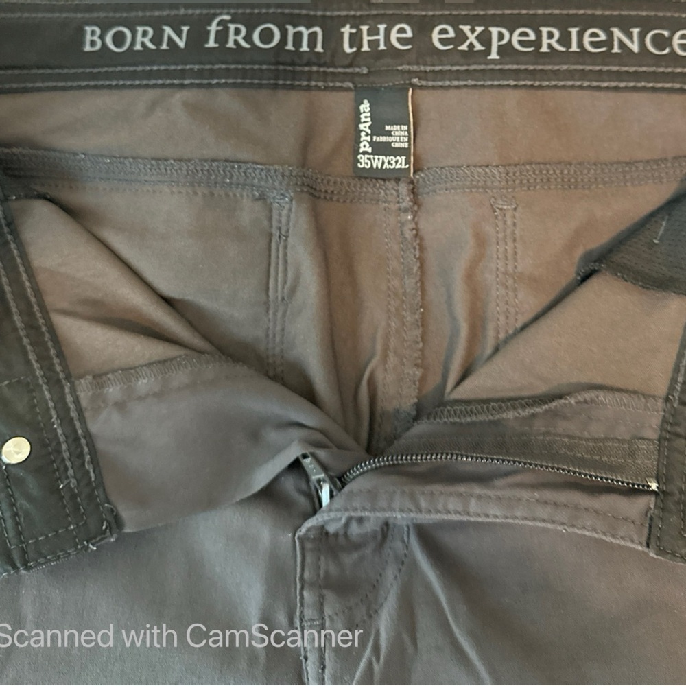 PrAna Men's BREATHE Dark Gray Cargo Pants - Picture 2 of 4